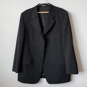 Vintage TipTop Classic Wool Suit Jacket Size 46R